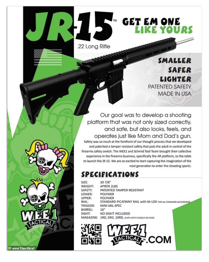 JR-15 long rifle ad